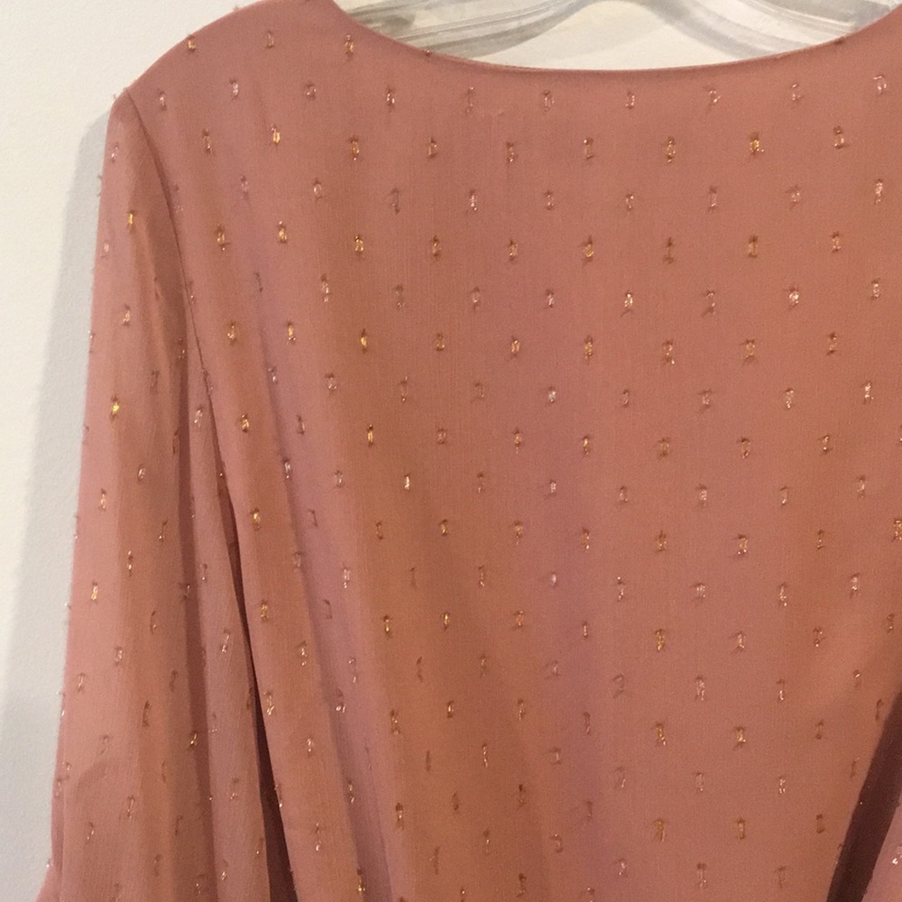CUPCAKES AND CASHMERE Keegan Metallic Dot Dress - Picture 10 of 12